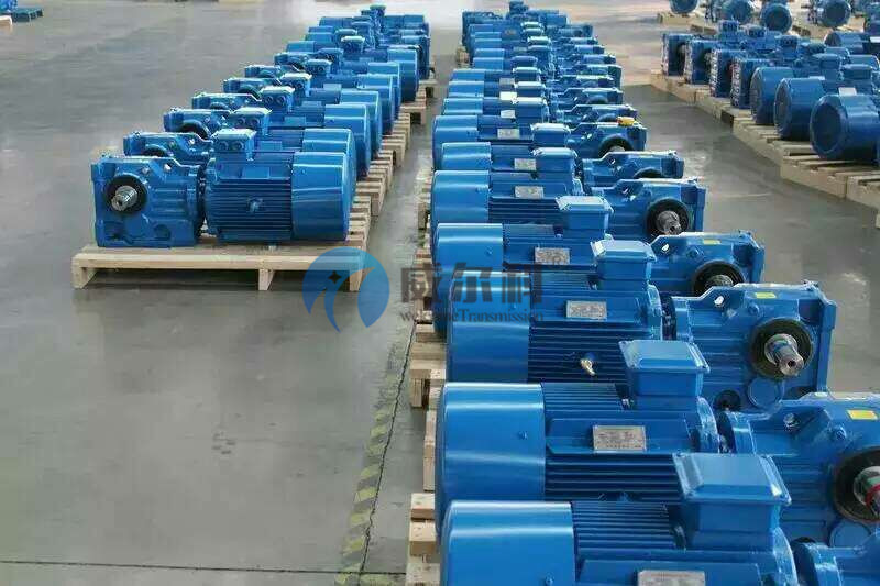 威尔科传动生产的F系列减速机产品供应中国石化
